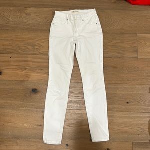 Madewell White Jeans